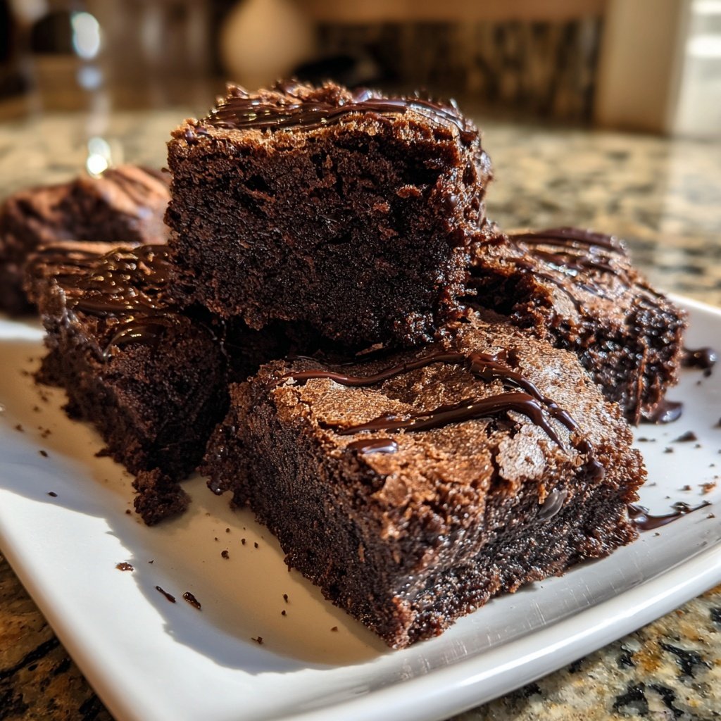 Brownies With Sourdough Starter
