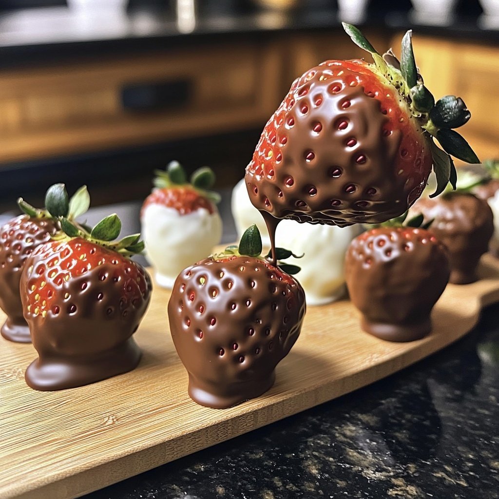 Chocolate Covered Strawberries Recipe
