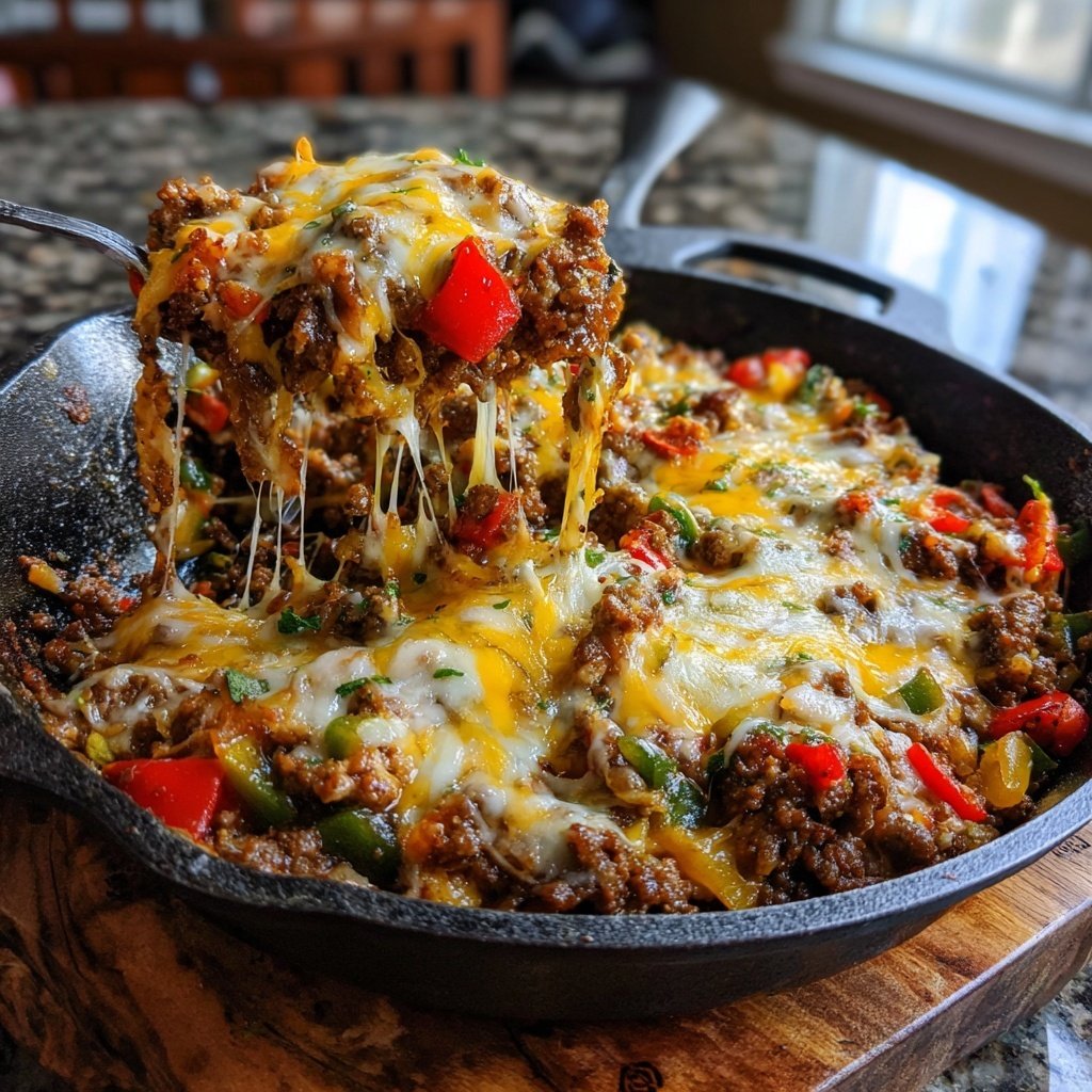 Ground Beef Taco Skillet