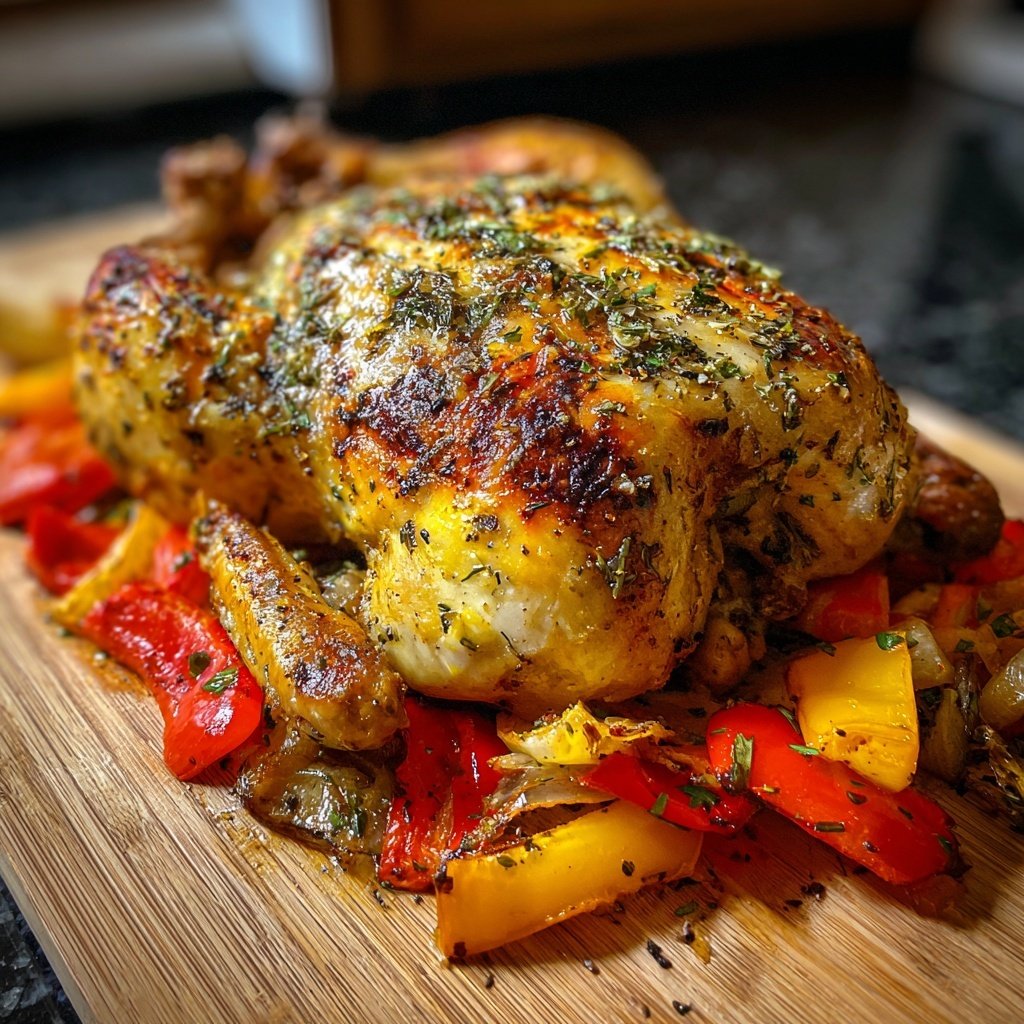 Mediterranean Roasted Chicken And Vegetables