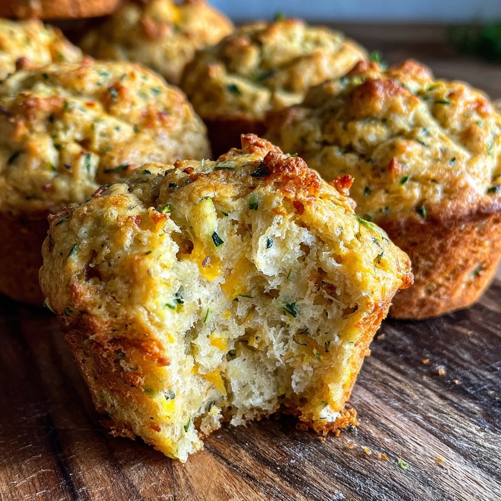 Zucchini Breakfast Muffins