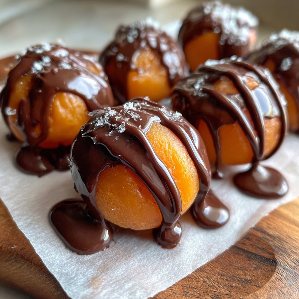 Valentines Snacks Chocolate Covered Apricots