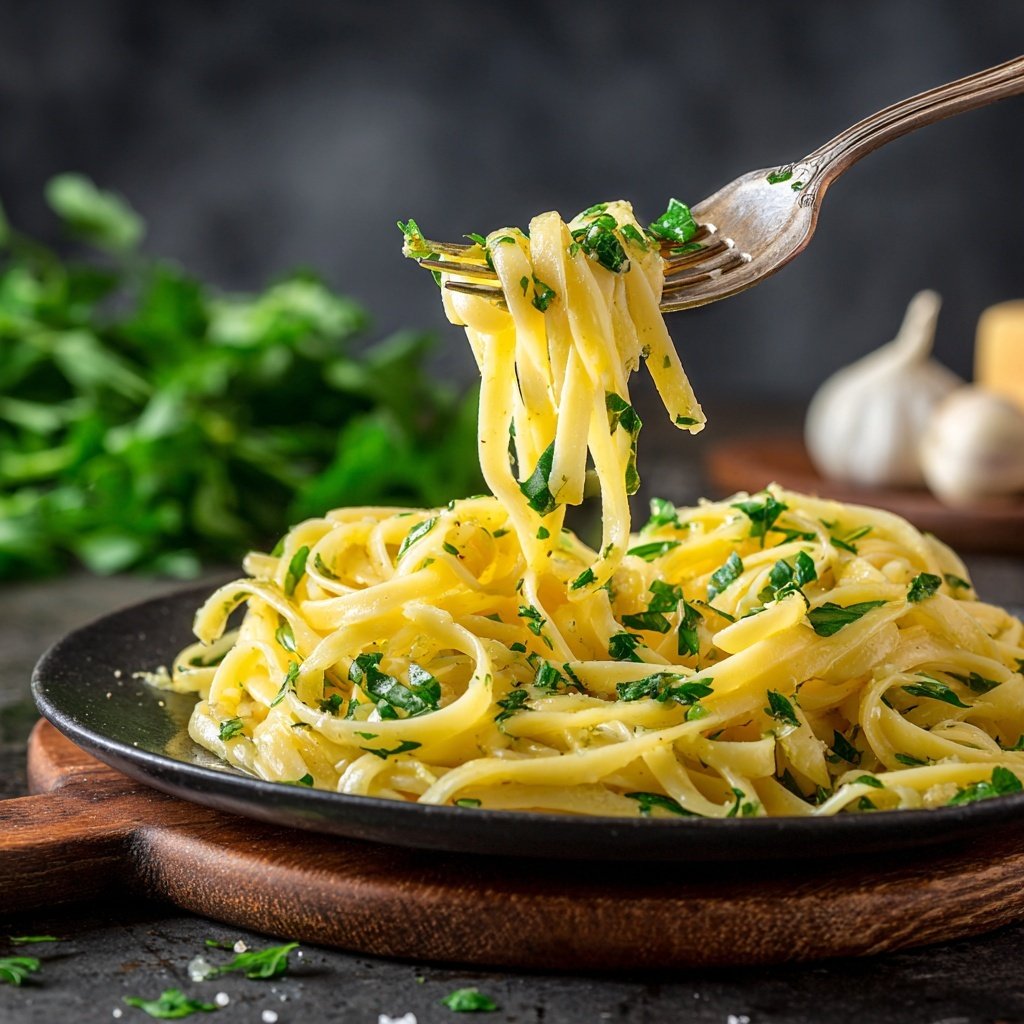 Quick Easy Pasta With Garlic And Olive Oil
