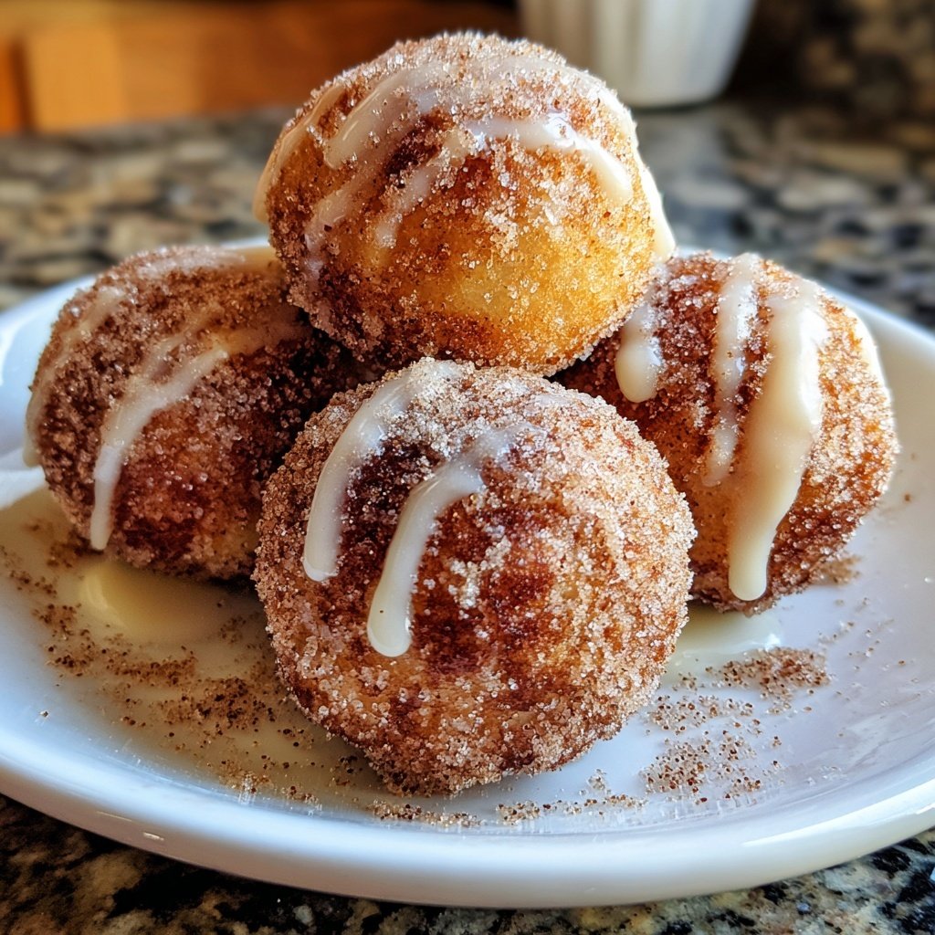 Super Bowl Dessert Cinnamon Sugar Donut Holes