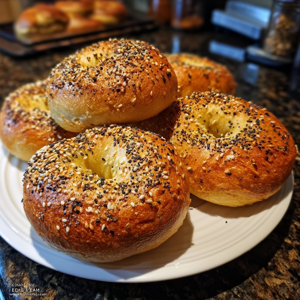 Soft Oven Baked Bagels