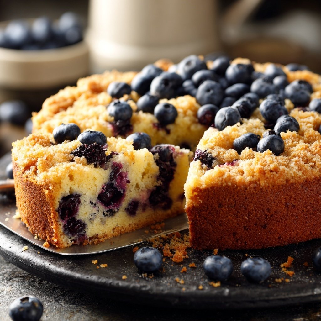 Lemon Blueberry Coffee Cake
