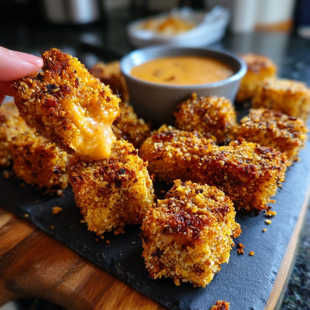 Super Bowl Appetizer Crispy Tofu Bites