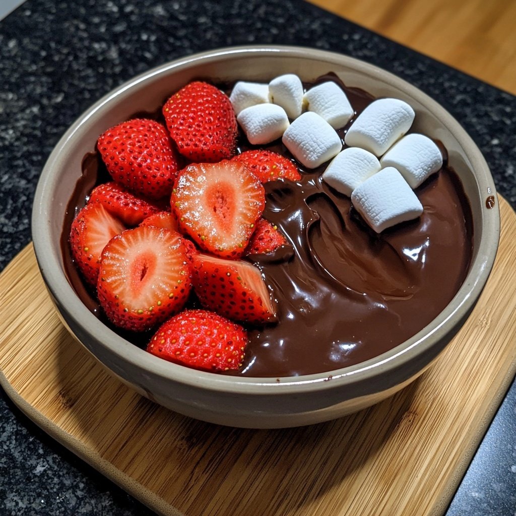 Chocolate Fondue Recipe Easy