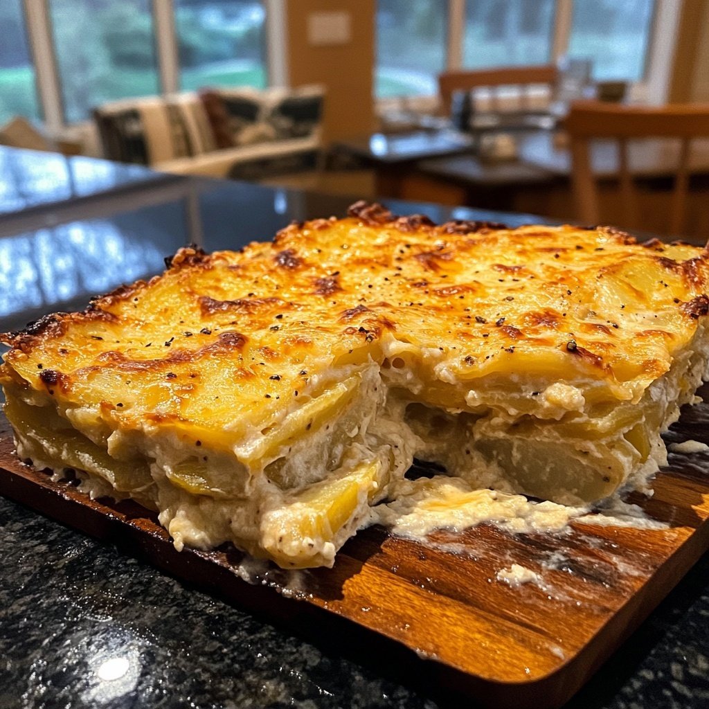 Sunday Creamy Potato Gratin