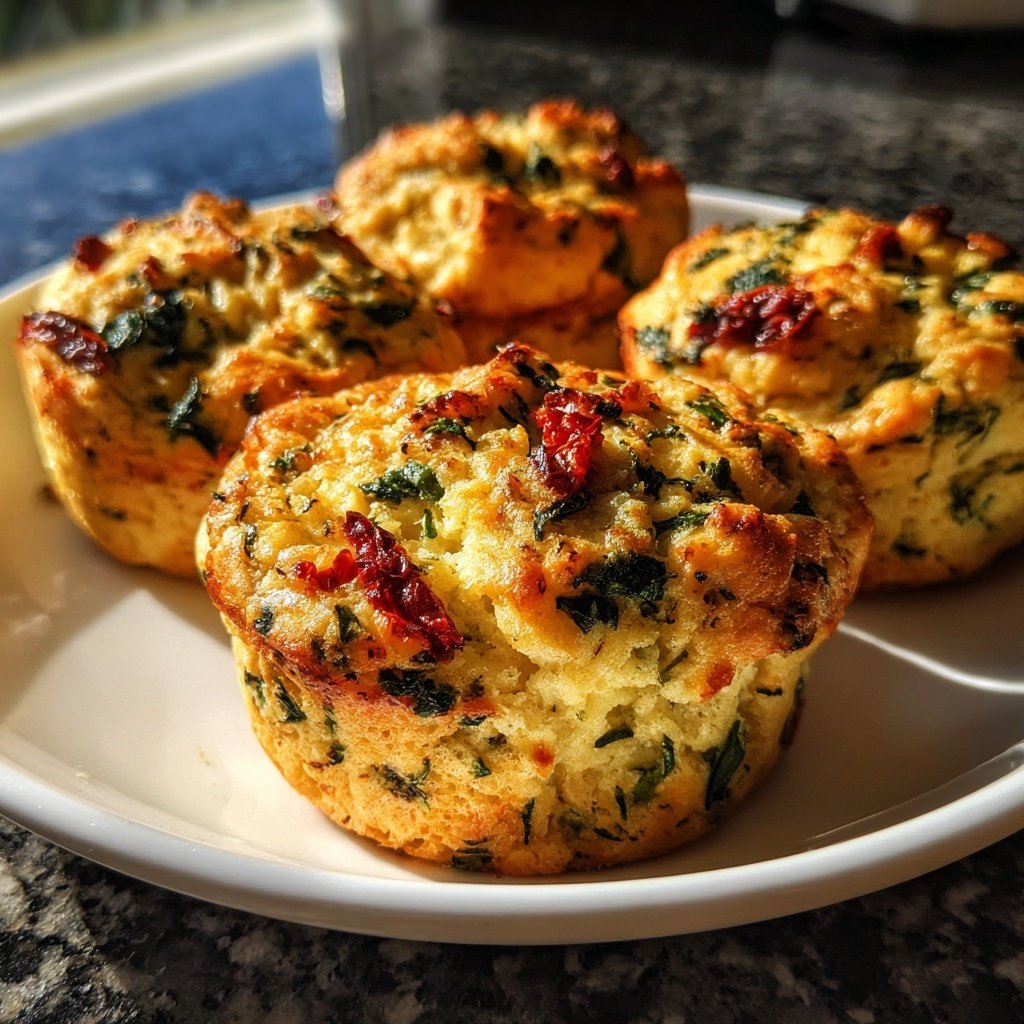 Super Bowl Food Savory Veggie Muffins